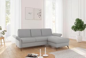 ROHOVÁ SEDAČKA, textil, svetlosivá Sit & More - Sedačky, Online Only