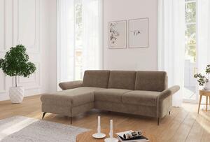 ROHOVÁ SEDAČKA, textil, svetlohnedá Sit & More - Sedačky, Online Only