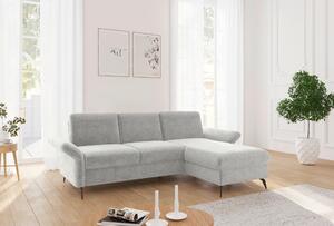 ROHOVÁ SEDAČKA, textil, svetlosivá Sit & More - Sedačky, Online Only