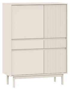 VYSOKÁ KOMODA, pínia, kašmírová, 102/136/42 cm Livetastic - Komody, Online Only