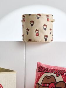 Sinsay - Dekoratívny úložný kôš Hello Kitty - krémová