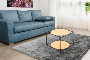 PRÍRUČNÝ STOLÍK, oranžová, čierna - Stolíky do obývačky, Online Only
