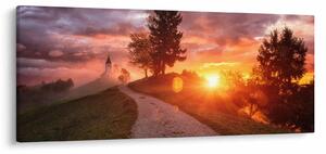 Obraz - Jamnik, Slovinsko (120x50 cm)