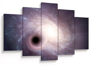 Obraz - Špirálna galaxia (150x105 cm)