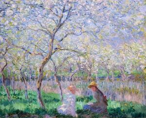 Monet, Claude - Obrazová reprodukcia Springtime, 1886, (40 x 30 cm)