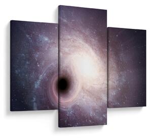 Obraz - Špirálna galaxia (90x60 cm)