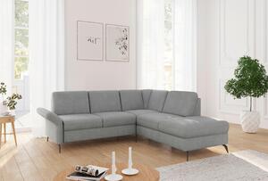 ROHOVÁ SEDAČKA, textil, sivá Sit & More - Sedačky, Online Only