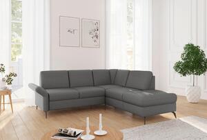 ROHOVÁ SEDAČKA, textil, tmavosivá Sit & More - Sedačky, Online Only