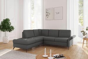 ROHOVÁ SEDAČKA, textil, tmavosivá Sit & More - Sedačky, Online Only