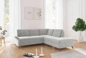 ROHOVÁ SEDAČKA, textil, svetlosivá Sit & More - Sedačky, Online Only
