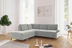 ROHOVÁ SEDAČKA, textil, svetlosivá Sit & More - Sedačky, Online Only