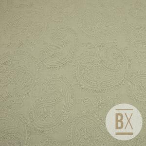 Metráž Šatovka Bavlna Výšivka - Béžovo sivá svetlá