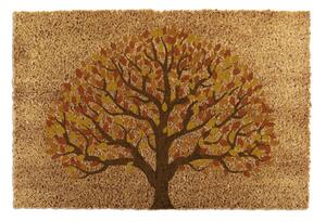 Rohožka z kokosového vlákna 40x60 cm Autumnal Tree of Life – Artsy Doormats