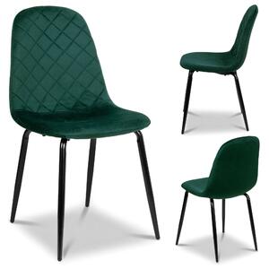 TZB Čalúnená designová stolička ForChair III zelená