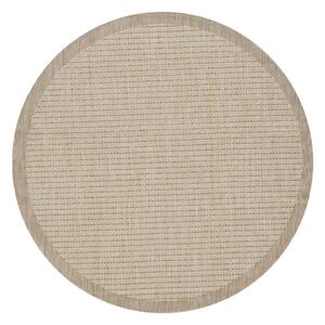 Béžový okrúhly vonkajší koberec ø 120 cm Giza – Ayyildiz Carpets