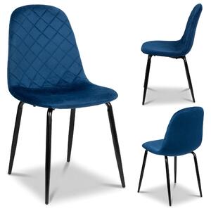 TZB Čalúnená designová stolička ForChair III modrá