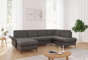 SEDACIA SÚPRAVA, textil, grafitová Sit & More - Sedačky, Online Only