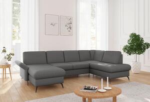 SEDACIA SÚPRAVA, textil, tmavosivá Sit & More - Sedačky, Online Only