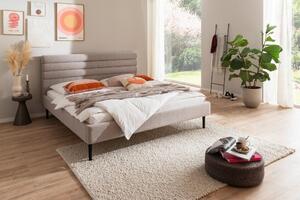ČALÚNENÁ POSTEĽ, 180/200 cm, béžová MID.YOU - Online Only zostavy, Online Only