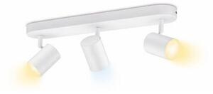 WiZ 8719514551794 LED stropné bodové svietidlo Imageo 3x5w | GU10 | 1035lm | 2700-6500K - stmievateľné, biela
