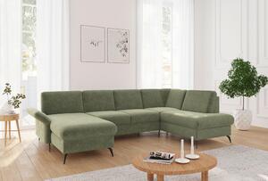 SEDACIA SÚPRAVA, textil, svetlozelená Sit & More - Sedačky, Online Only