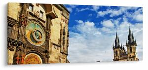 Obraz - Pražský orloj (120x50 cm)