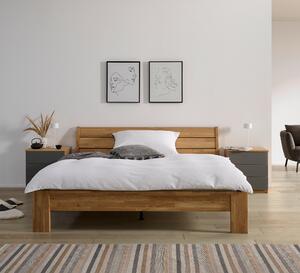 POSTEĽ, 180/200 cm, divoký dub MID.YOU - Online Only zostavy, Online Only