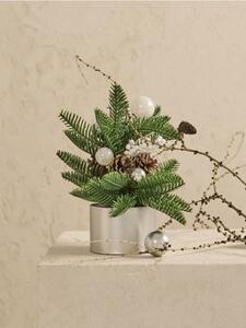 Sinsay - Ozdobná umelá rastlina - strieborná