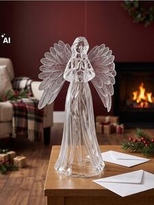 Sinsay - Vianočná LED dekorácia v tvare anjelika - clear