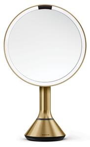 Kozmetické zrkadlo s osvetlením/zväčšovacie (5x) ø 20 cm Sensor – simplehuman