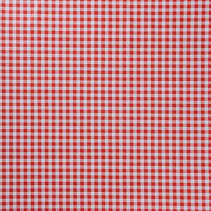 Metráž PVC obrus - Červeno-biela kocka