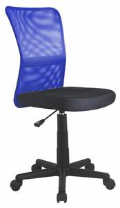 ADK Trade s.r.o. Detská sieťovaná stolička Dingo, modrá/čierna