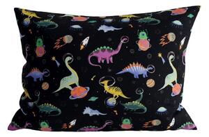 Obliečka na vankúš z mikrovlákna DINO SPACE 70x90 cm, farebný