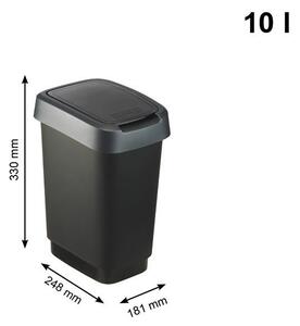 ODPADKOVÝ KÔŠ 10 l Rotho - Upratovanie