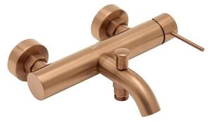 Vaňová batéria SAT Aurum bez sprchového setu 150 mm brúsená rose gold SATBAUR222BRG