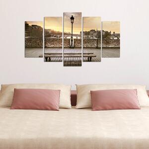 ASIR Súprava nástenných obrazov LAMPA 110 cm MDF