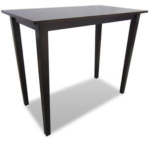 Drevený barový stôl, hnedý