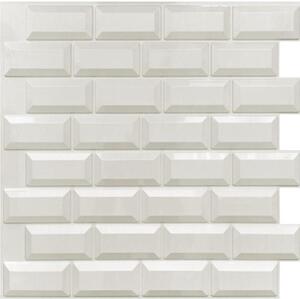 Obkladové panely 3D PVC 11026, rozmer 595 x 560 mm, METRO 3D, IMPOL TRADE