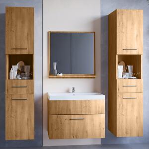 MEBLINE Kúpeľňový nábytok LUPO MAX dub artisan laminát