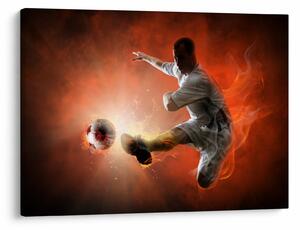 Obraz - Futbalista (70x50 cm)