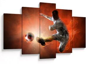 Obraz - Futbalista (150x105 cm)