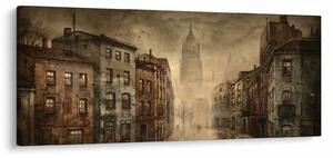 Obraz - Maľba mesta (120x50 cm)