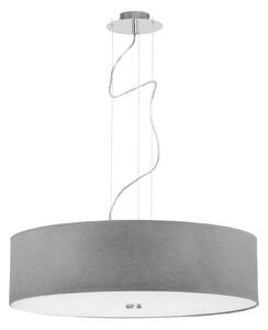 Nowodvorski VIVIANE GRAY 6773 | textilná stropná lampa ø=63 cm