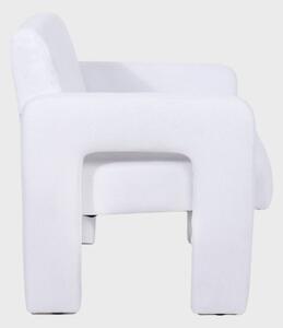 Kreslo PELLE biele 737763