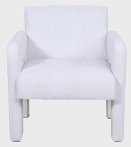 Kreslo PELLE biele 737763