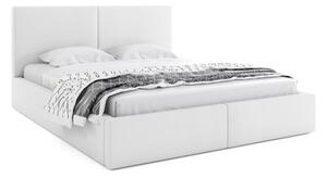 Čalúnená posteľ HILTON 140x200 cm Biela