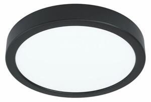Eglo 78676 - LED Stropné svietidlo FUEVA LED/17W/230V pr. 21 cm čierna