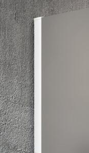 Gelco VARIO WHITE jednodielna sprchová zástena na inštaláciu k stene, sklo nordic, 800 mm