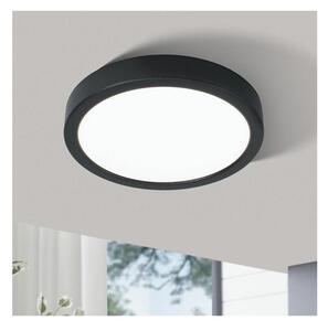 Eglo 78676 - LED Stropné svietidlo FUEVA LED/17W/230V pr. 21 cm čierna