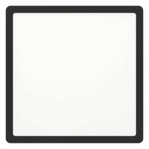 Eglo 78815 - LED Stropné svietidlo FUEVA LED/20,5W/230V 28,5x28,5 cm čierna